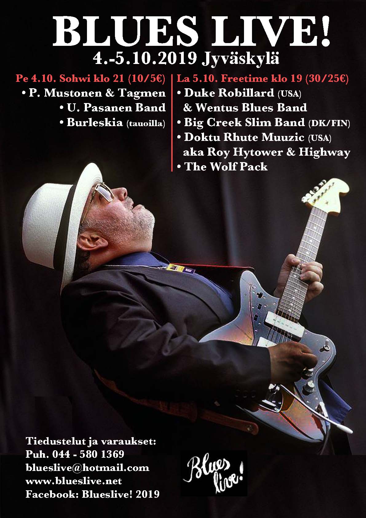 BLUES LIVE 2019 pieni